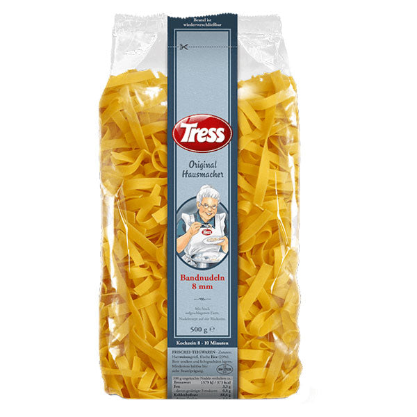 Яичная лапша Bandnudeln 8 мм – 17,64 унции (500 г)